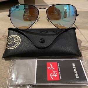 Ray-Ban sunglasses with case